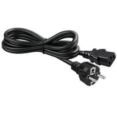 Qoltec IEC C13/SCHUKO napajalni kabel | 3x1,00 mm² | 2,5 m