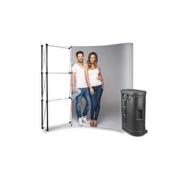 POP UP 3x3 obokana reklamna stena v Pulpitu