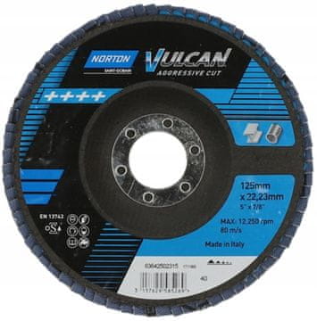 Norton Vulcan R842 P40 lamelni disk 125 mm