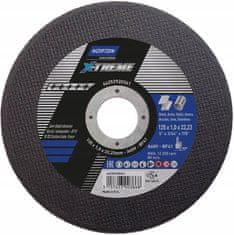 Norton X-TREME INOX rezalni disk iz nerjavečega jekla in kovine 125x1x22 mm