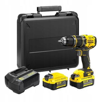 Stanley 18V 2x 4Ah udarni vijačnik SFMCD721M2K