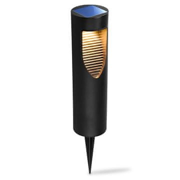 LUMILED Solarna vrtna LED svetilka za steber 34 cm BURGO 4000K IP44