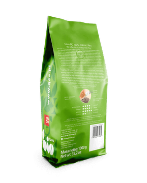 QC kava 1kg BIO - Peru 100% Arabica