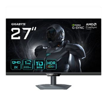 MONITOR GIGABYTE LED 27 G27Q2 200Hz (210Hz O/C)