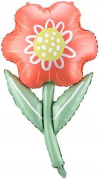 FLOWER folijski balon cvet pomlad darilo za materinski dan rojstni dan 53x96cm