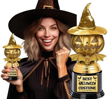 Fiestas Guirca Nagrada za kipec pokala Cup Trophy za najboljši bučni kostum za noč čarovnic