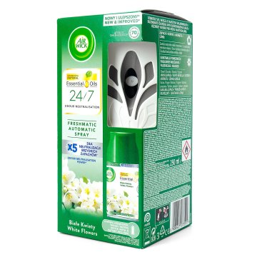 Osvežilec zraka AirWick Freshmatic na baterije, bel