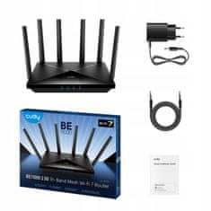 151 CUDY WR11000 2,5G Wi-Fi 7 Tripasovni usmerjevalnik