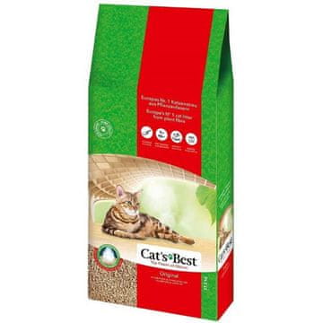 Mačje stranišče Cat's Best Original Eco Plus 30l