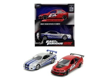 Simba Hitri in drzni: Lancer Evo IX in Skyline GTR R34, 2 modela