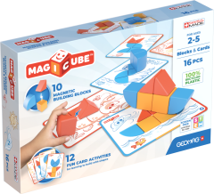 Geomag Geomag Magicube Blocks&Cards magnetni komplet, 16 delov