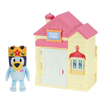 TM Toys Igralni komplet hiška Bluey s plišasto figurico