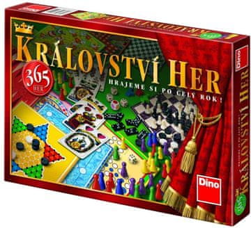 Dino Kraljestvo iger – komplet 365 družabnih iger