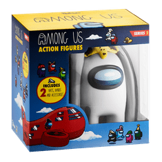 Alltoys Among Us deluxe figurica, 1 kos, 2. serija, s 3 dodatnimi pokrivali