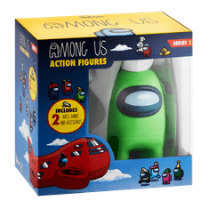 Alltoys Among Us deluxe figurica, 1 kos, 2. serija, s 3 dodatnimi pokrivali