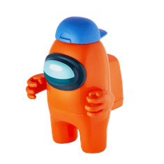 Alltoys Among Us deluxe figurica, 1 kos, 2. serija, s 3 dodatnimi pokrivali