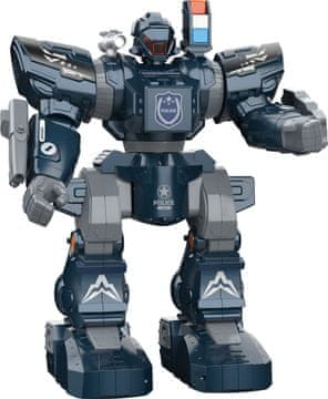 Alltoys Interaktivni policijski robot z daljinskim upravljalnikom, 38 cm
