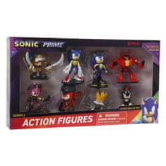 Alltoys Akcijske figurice Sonic – 8-delni komplet Deluxe
