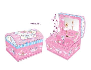 Alltoys Glasbena škatlica za nakit – balerina