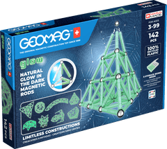 Geomag Geomag Glow magnetni konstrukcijski komplet, 142 kosov
