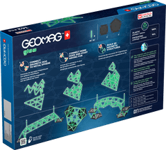 Geomag Geomag Glow magnetni konstrukcijski komplet, 142 kosov