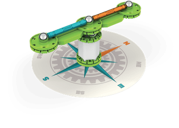 Geomag Geomag Mechanics Motion kompas – 35 delov