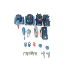 Alltoys Magnetni gradbeni komplet Dinozaver, 40 delov, 5 različic