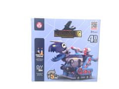 Alltoys Magnetni gradbeni komplet Dinozaver, 40 delov, 5 različic