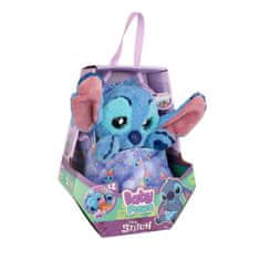 Alltoys Baby Paws interaktivni plišasti psiček Stitch z zvoki in dudico