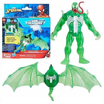 HASBRO Spider-Manovo vodno vozilo s figurico Epic Hero Series