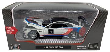 Sparkys Kovinski model avtomobila BMW M6 GT3, merilo 1:32