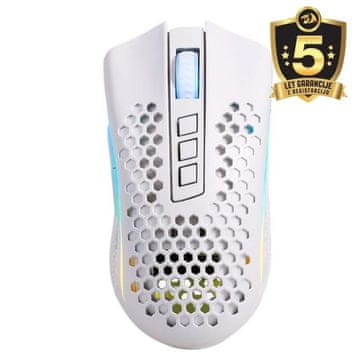 Redragon STORM PRO M808 BREZŽIČNA/ŽIČNA MIŠKA - BELA