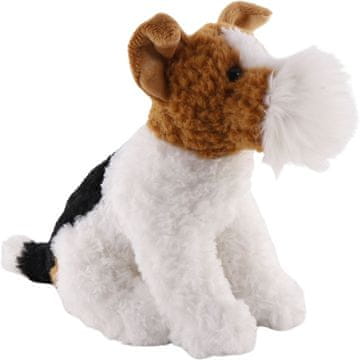 Sparkys Plišasti foksterier v sedečem položaju, 19 cm