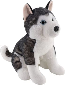 Sparkys Plišasti haski v sedečem položaju, 25 cm