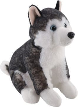 Sparkys Plišasti haski v sedečem položaju, 20 cm