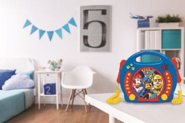 Alltoys Lexibook CD-predvajalnik Tačke na patrulji z 2 mikrofonoma