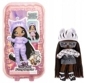 MGA Na! Na! Na! Surprise Fuzzy lutka Zebra Girl