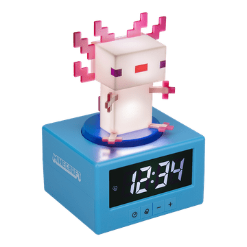 Epee Minecraft budilka z motivom aksolotla