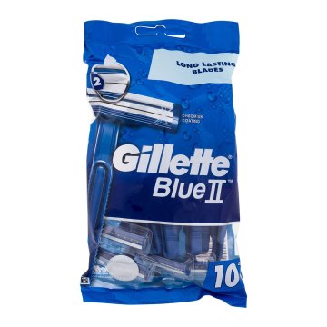 Gillette Blue II darilni set brivnik za enkratno uporabo 10 kos
