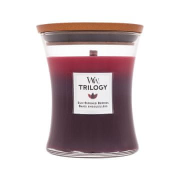 Woodwick Trilogy Sun Ripened Berries dišeča svečka unisex