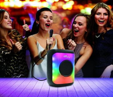 Alltoys Lexibook iParty prenosni Bluetooth karaoke zvočnik z mikrofonom