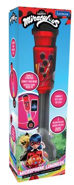Alltoys Lexibook svetleči mikrofon Miraculous Pikapolonica z melodijami