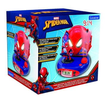 Alltoys Lexibook 3D budilka Spiderman s projekcijo časa
