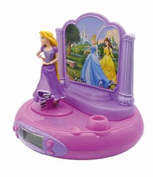 Alltoys Lexibook 3D budilka Disney princeske s projekcijo časa