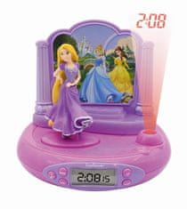 Alltoys Lexibook 3D budilka Disney princeske s projekcijo časa