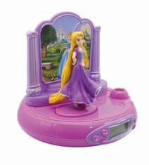 Alltoys Lexibook 3D budilka Disney princeske s projekcijo časa