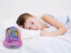 Alltoys Lexibook 3D budilka Disney princeske s projekcijo časa