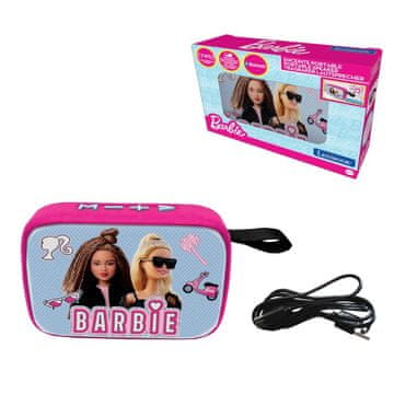 Alltoys Prenosni Bluetooth zvočnik Lexibook Barbie s tkaninsko prevleko