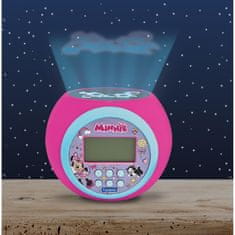 Alltoys Lexibook Minnie otroška budilka s stropnim projektorjem