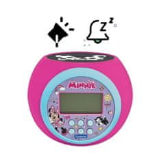Alltoys Lexibook Minnie otroška budilka s stropnim projektorjem